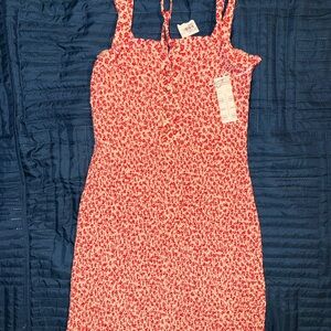 Bailey Blue Red Floral Mini Dress